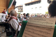 2023 - Schenna: Einzug und Konzert