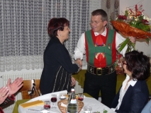 Blumen an Anni